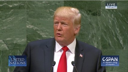 Trump Hits Iran During UN Speech