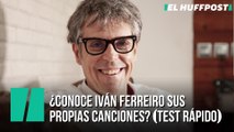 ¿Reconoce Iván Ferreiro sus propias canciones? (Test rápido)