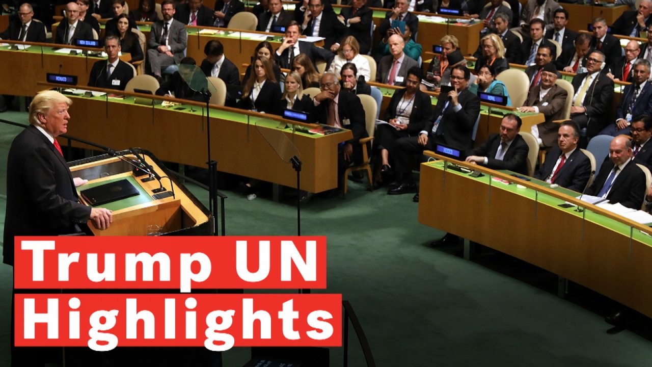 Highlights Of President Trump's Speech At The UN General Assembly
