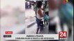 Tumbes: mujer golpea a policías de tránsito para evitar ser intervenida