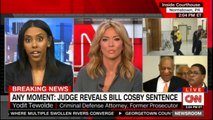 Yodit Tewolde, Criminal Defense Attorney, Former Prosecutor speaking with Brooke Baldwin on Judge reveals Bill Cosby sentence. #BillCosby @BrookeBCNN #CNN #News #Justice @YoditTewolde