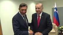 Cumhurbaşkanı Erdoğan, Slovenya Cumhurbaşkanı Pahor ile Görüştü - New