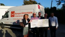 La Banque Alimentaire De Drôme-Ardèche Inaugure Son Nouveau Camion