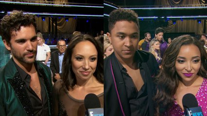 "Dancing With the Stars" Top 3 React to Premiere Night