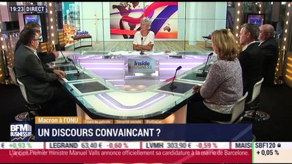 Les insiders (1/3):ONU, Emmanuel Macron hausse le ton face à Donald Trump - 25/09