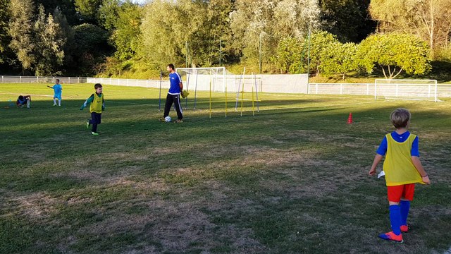 Entraînement pitchouns deb. U11 du mercredi 24 septembre