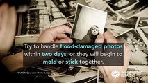 Tips for salvaging flood-damaged photos
