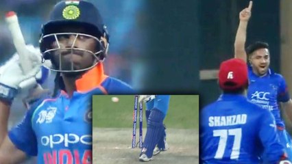 India VS Afghanistan Asia Cup 2018: Deepak Chahar out for 12 by Aftab Alam | वनइंडिया हिंदी