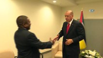 - Cumhurbaşkanı Erdoğan, Mozambik Devlet Baskanı Nyusi İle Görüştü