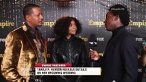 We're just one day away from the @EmpireFOX premiere, and we caught up with @TherealTaraji and @terrencehoward on the gold carpet! Watch #PageSixTV to find out what Taraji told us about her upcoming wedding!