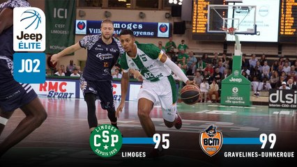 Jeep® ÉLITE : Limoges vs Gravelines-Dunkerque (J2)