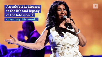 Aretha Franklin Exhibit Opening at Detroit Museum