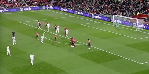 Harry Wilson free-kick goal vs Manchester United | Carabao Cup