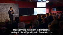 Ex-French PM Valls to run for Barcelona mayor