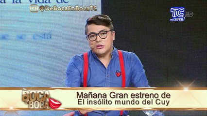 Mañana gran estreno de “El insólito mundo del Cuy”