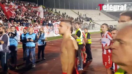 Brutalna tuča Delija i Rusa na derbiju! Izjednačenje nije smirilo Delije koje su potegle pesnice