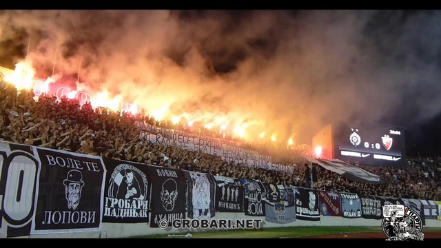 Grobari na 158 derbiju | Partizan - Zvezda, 23.09.2018.
