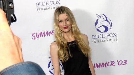 Camille Montgomery "Summer '03" Los Angeles Premiere Blue Carpet
