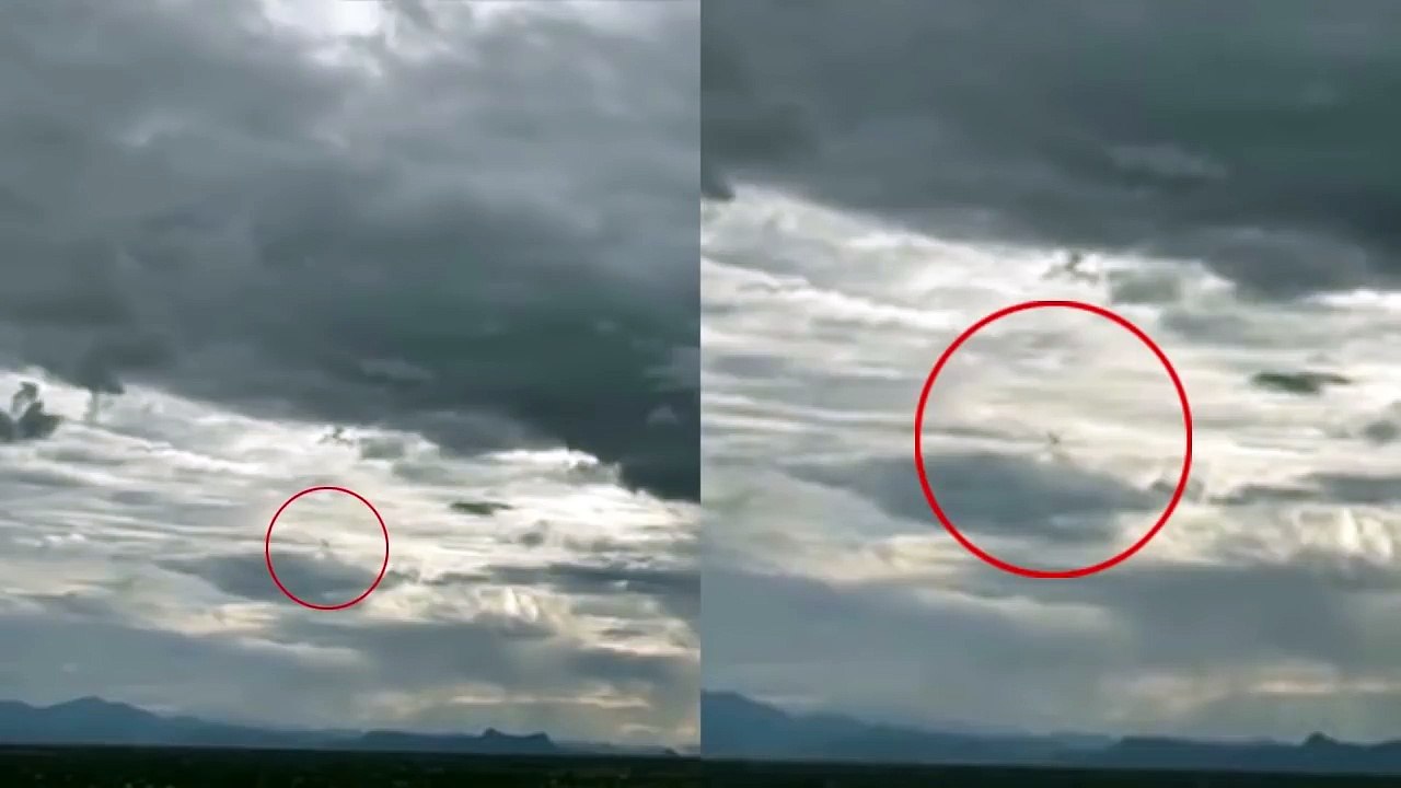 Fox News, Giant UFO Alien Spaceship Appears Over Us Military Base