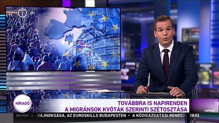 Továbbra is napirenden a migránsok kvóták szerinti szétosztása