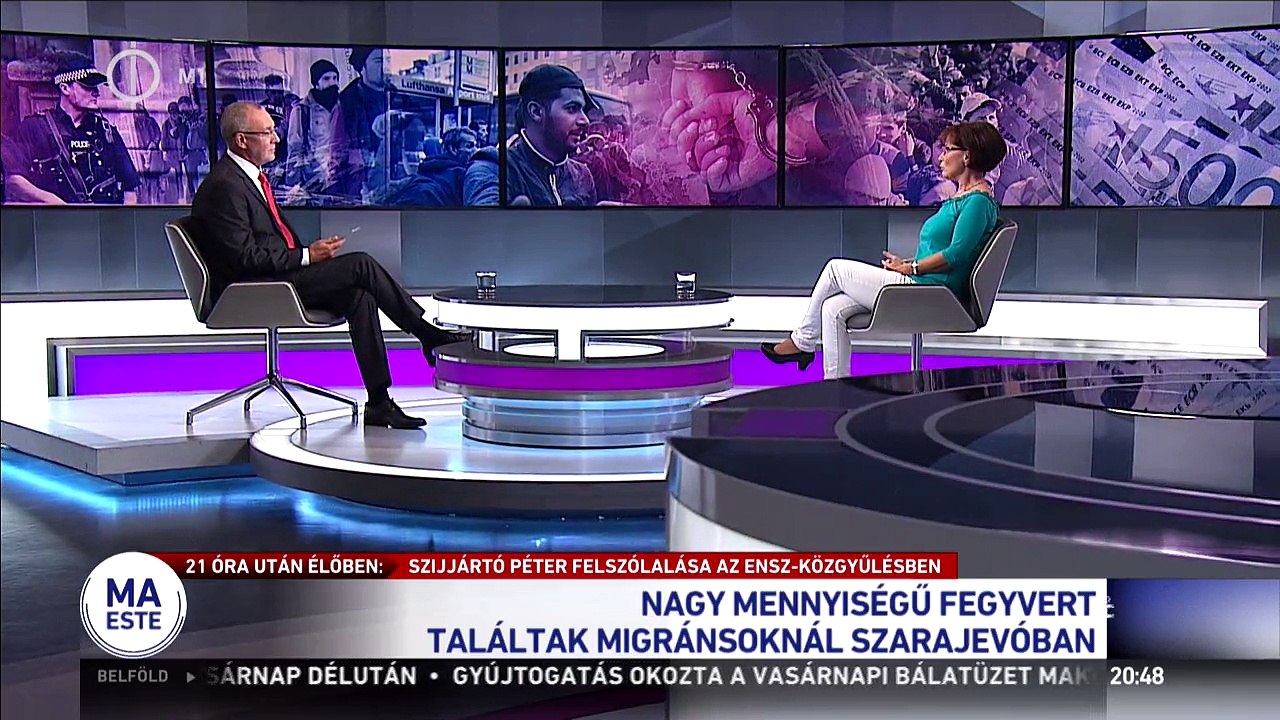 Nagy mennyiségű fegyvert találtak migránsoknál Szarajevóban