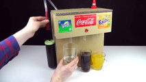 How to Make Coca Cola Soda Fountain Machine Using 3 Different WAYS