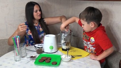 Шоколадный коктейль с печеньем Мистер Макс & Мисс Катя (новый выпуск 09 11 2016)