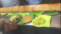 Big masala Dosa | Indian Street Food