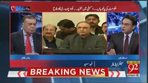 Arif Nizami Gone Mad On Anchor's Question About Pervaiz Musharraf