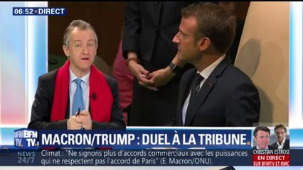 EDITO - Macron/Trump: duel à l'ONU