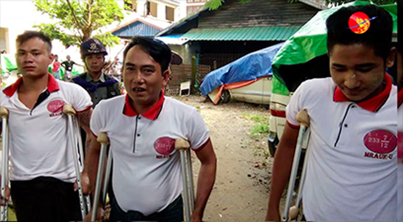 ျပစ္ဒဏ္မွ လြတ္ေျမာက္လာေသာ ေျမာက္ဦး လူငယ္ ၈ ဦး ထပ္မံဖမ္းဆီးခံရ (႐ုပ္/သံ)