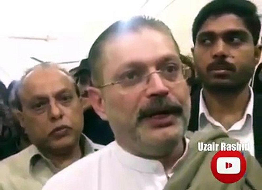 Sharjeel Memon sent back to jail after 'liquor bottles' recovered from hospital room