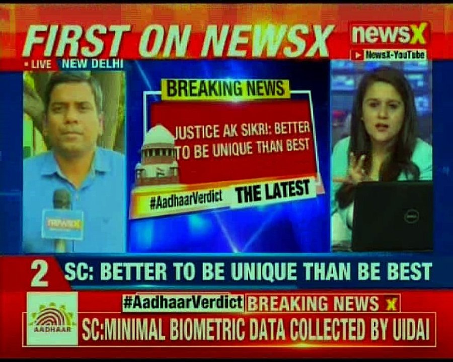 Aadhaar verdict Latest updates: Supreme Court upholds the constitutional validity of Aadhaar