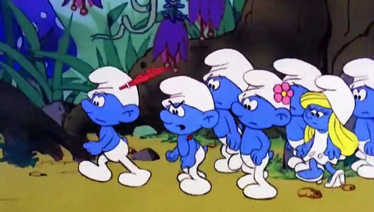 los pitufos muñecos