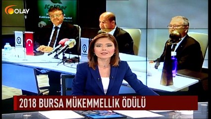 2018 Bursa Mükemmellik Ödülü