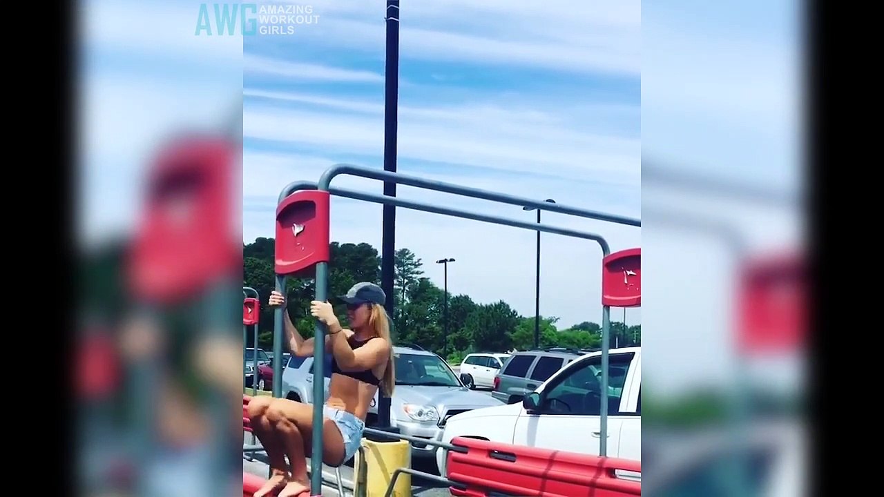 Gina Marie Gymnastics Most Beautiful Street Workout Girl (1)