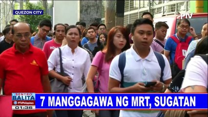 2 maintenance vehicle ng MRT, nagbanggaan; 7 manggawa ng MRT, sugatan