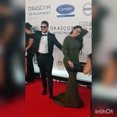 فيديو أحمد الفيشاوي وزوجته يثيران ضجة بتصرفهما الجريء في مهرجان الجونة