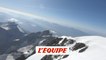 Adrénaline - Alpinisme : Caméra embarquée avec Liv Sansoz au décollage du Mont Blanc