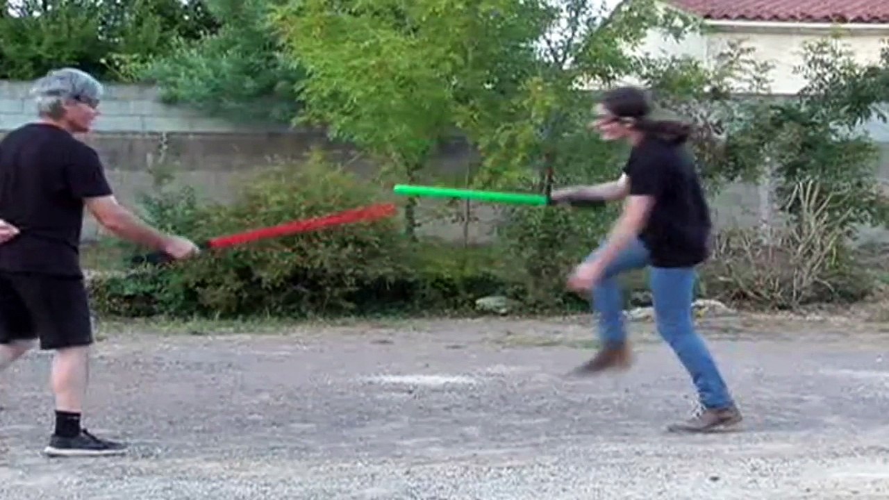 SABRE LASER 6 test armes Misty Forge