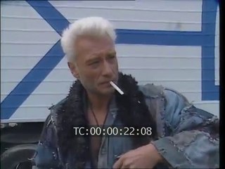 Johnny-Hallyday - rush du film Terminus (1987)