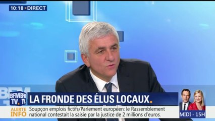 Fronde des élus locaux: "La France a besoin d'autonomie des collectivités", estime Hervé Morin