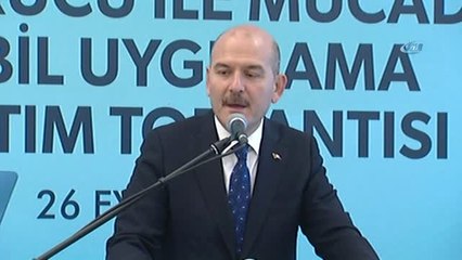 İçişleri Bakanı Soylu: "2018 Yılbaşından, 25 Eylül'e Kadar 15 Bin 262 Uyuşturucudan Tutuklama...