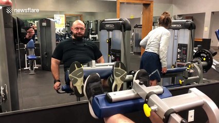 Obese man loses 222lbs after 60-inch waist made him too wide for sex