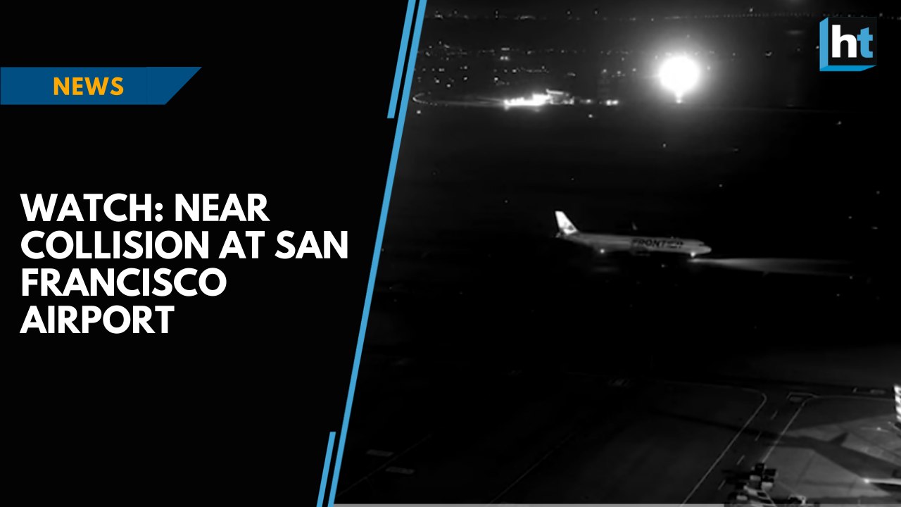 Watch: Near collision at San Francisco airport