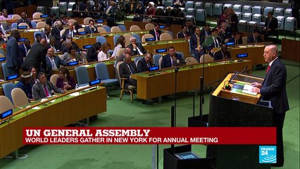 UN General Assembly: Watch Turkish president Erdogan''s full address