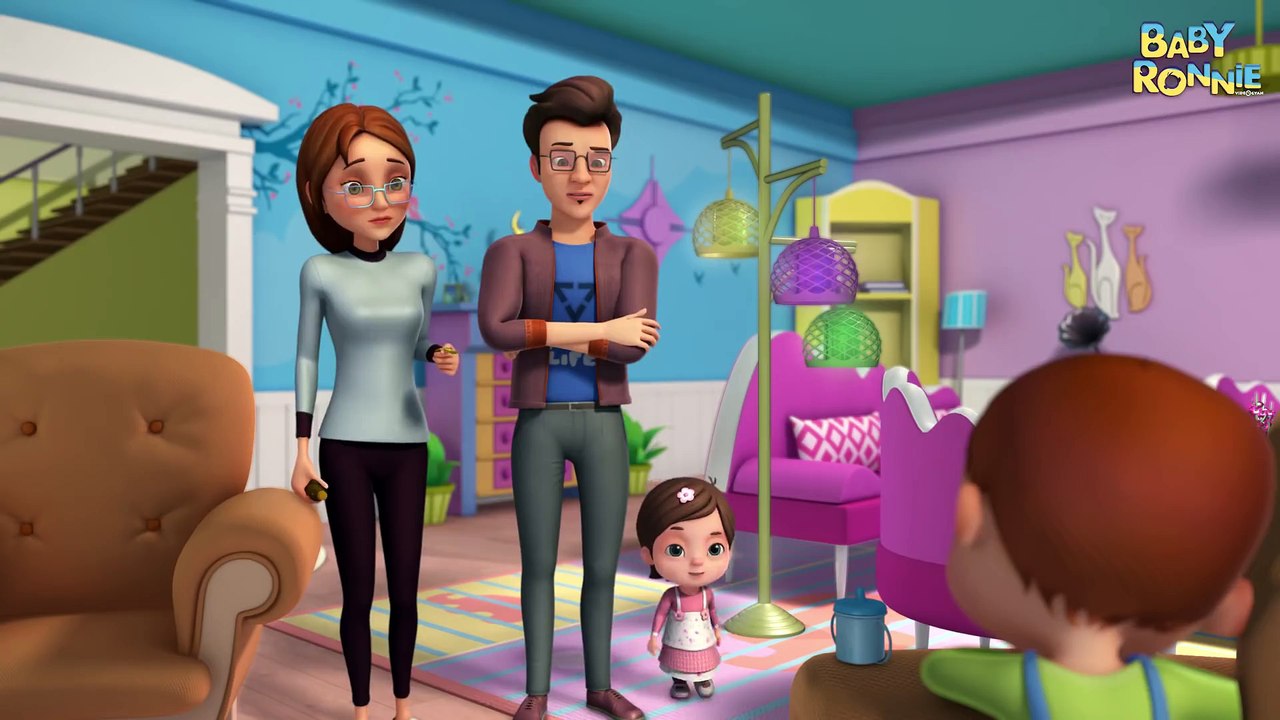 Nah Nah Ha Ha - Sick Song - Baby Ronnie - Nursery Rhymes & Kids Songs - Videogyan 3d Rhymes