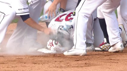 김재환, 44호 홈런...박건우 끝내기 안타 / YTN