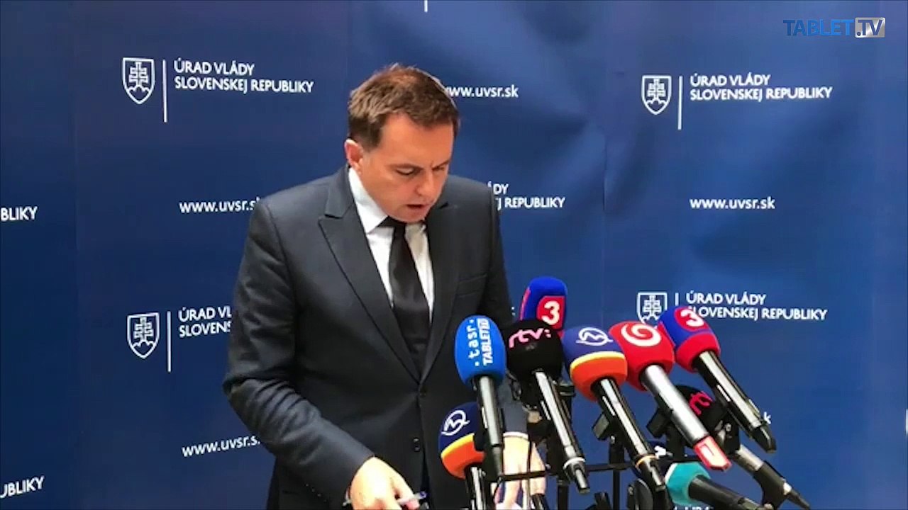 ZÁZNAM: Brífing ministra financií SR Petra Kažimíra