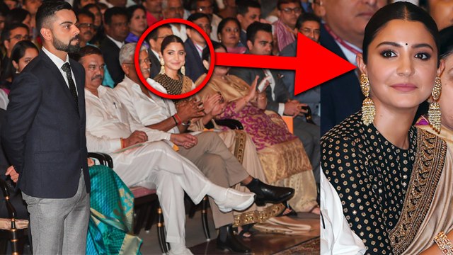 Virat Kohli received Khel Ratna, moment leaves Anushka Sharma Mesmerised | वनइंडिया हिंदी